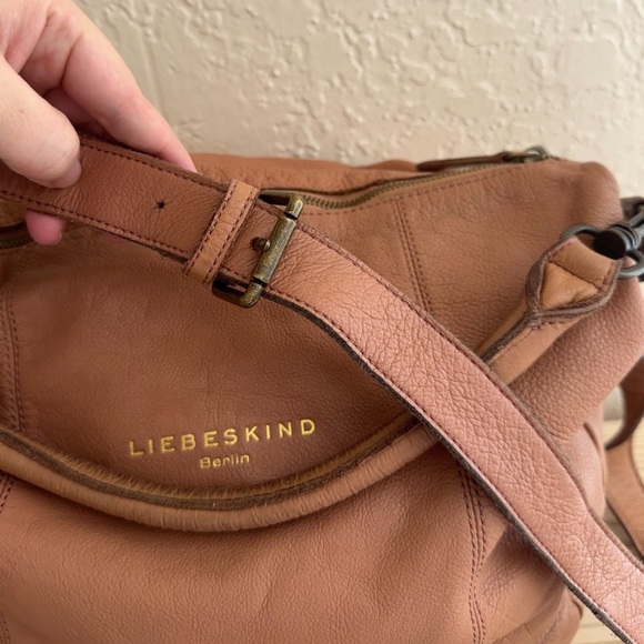 Liebeskind Brown Ramona C Vintage Leather Hobo Bag - Picture 3 of 11